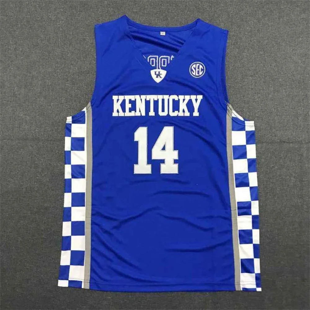 NBA Kentucky Tyler Herro #14 Jersey - Picture 1 of 5